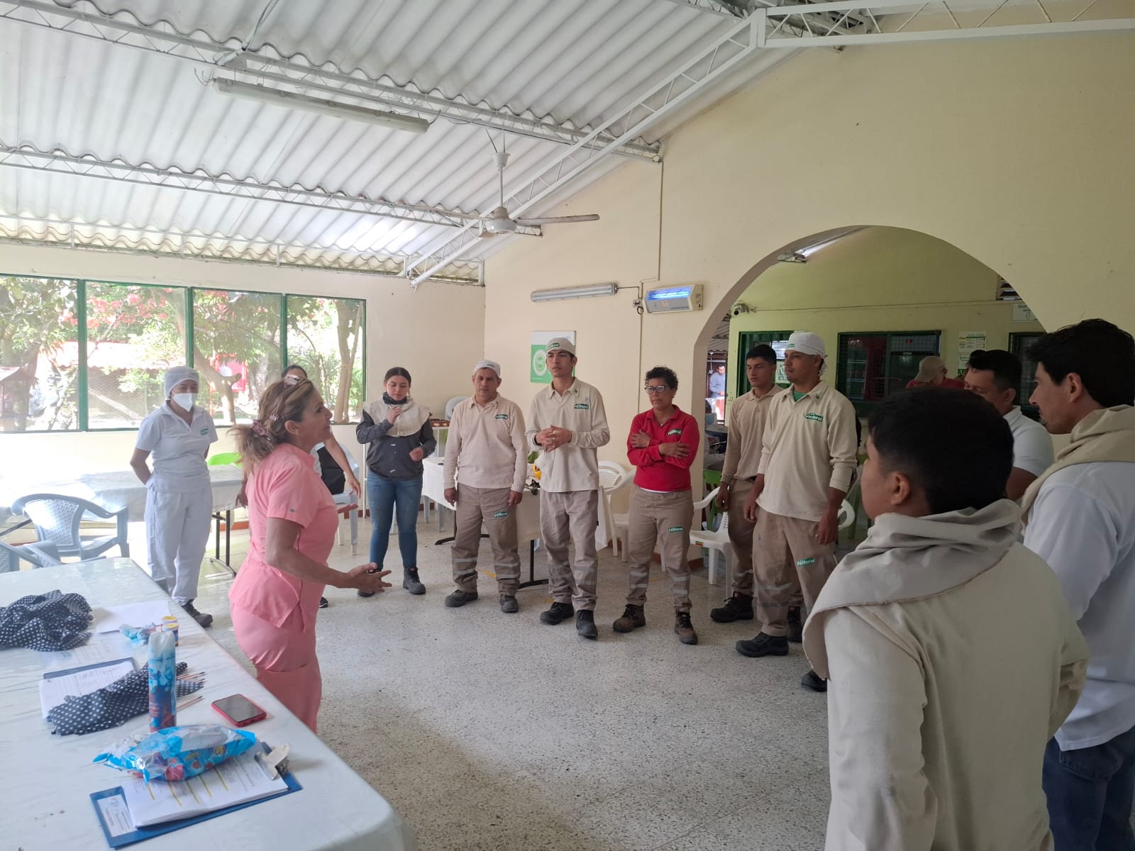Taller presencial con la doctora